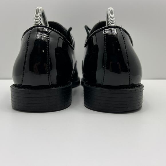 Fabian Couture S110-M Black Upper Plain Toe Derby Mens 10.5M Dress Shoes - Picture 3 of 9